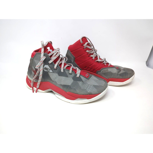 Under Armour mens SC charged high tops “I can do all things” Sz 8.5 used - Picture 1 of 7